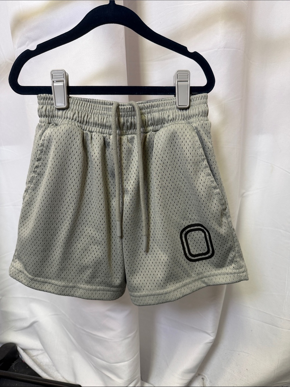Overtime Kids classic gray shorts youth small